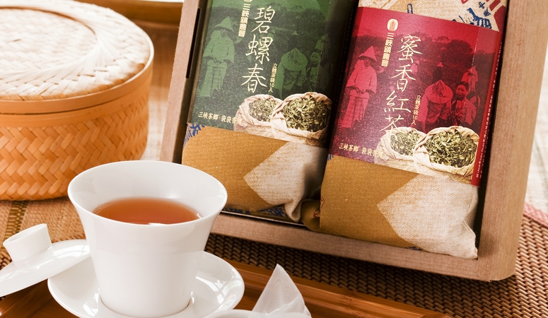台灣農村優良伴手禮-新北市三峽區三峽茶鄉、袋袋相傳禮盒