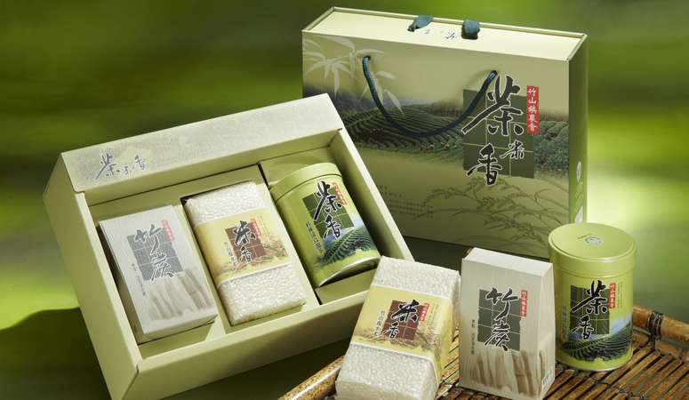台灣農村優良伴手禮-南投縣竹山鎮茶鄉米香