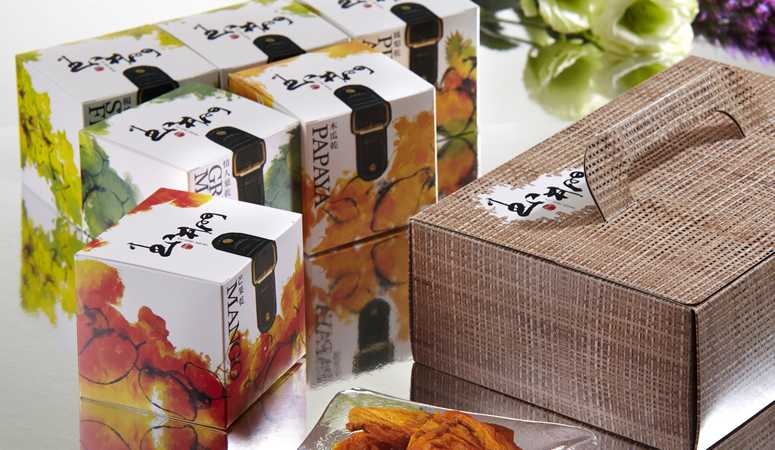 台灣農村優良伴手禮-臺南市南化區玉井之門水果乾系列