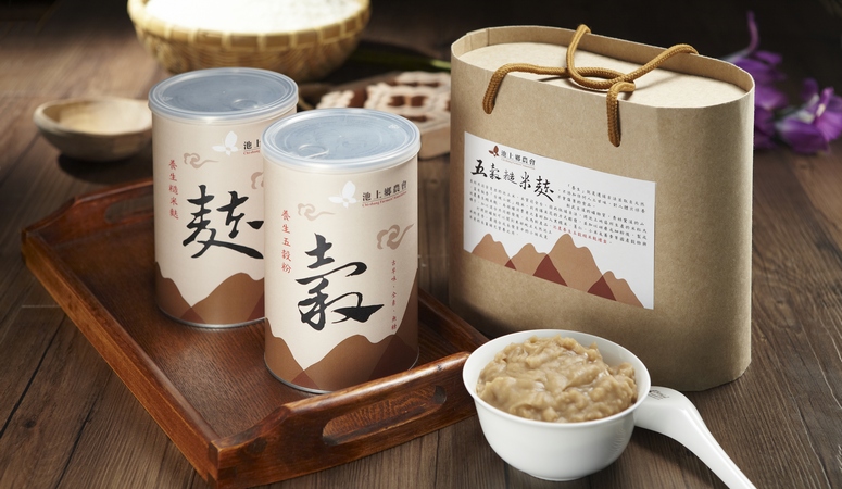 台灣農村優良伴手禮-臺東縣池上鄉池農養生米麩