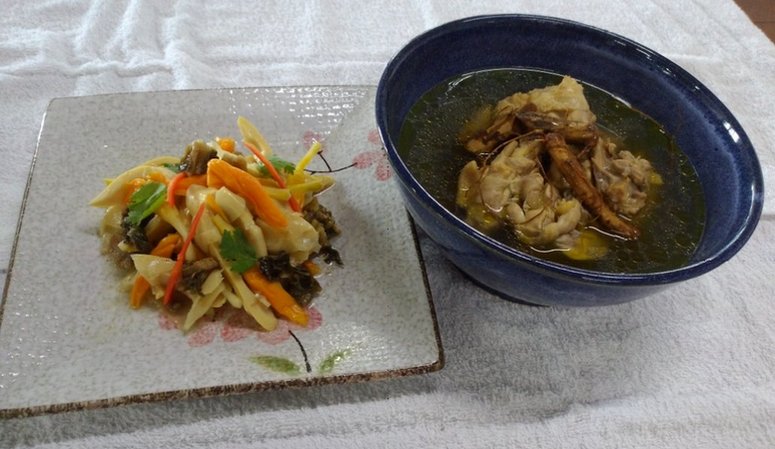 台灣農村美食小吃地方特色料理-臺東縣太麻里鄉青山農場