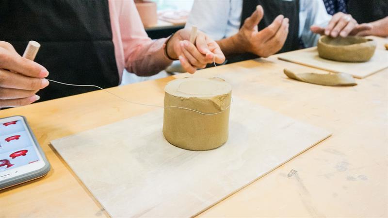 The Handmade Class in the Pottery Classroom of Taitung White House