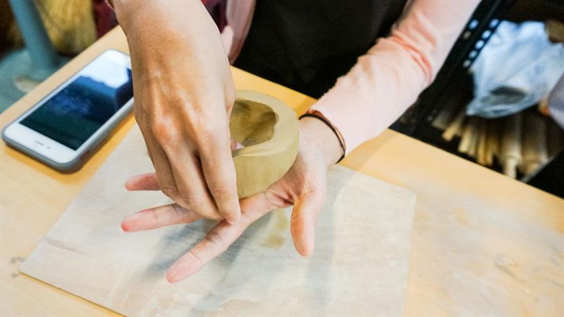 The Handmade Class in the Pottery Classroom of Taitung White House