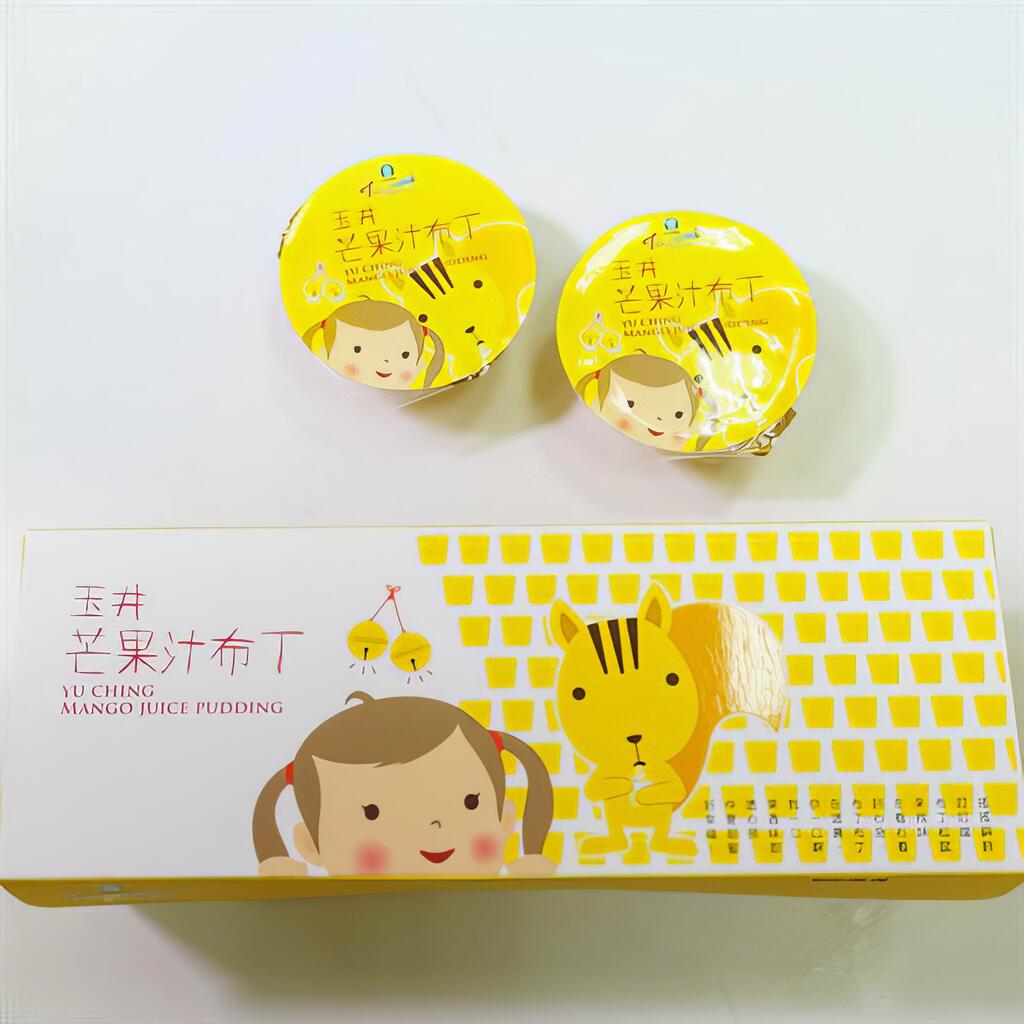 圖說：芒果汁布丁，農會開發的產品非常多樣。