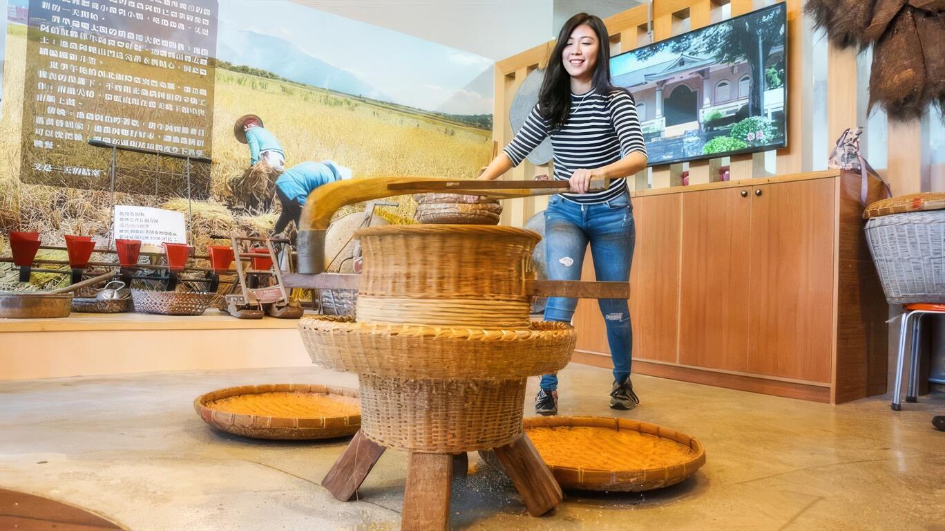 金色豐收館- 碾米、米香DIY