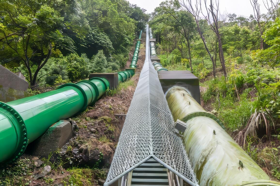 庄蔗苗養成所為了引大甲溪水，開發人員想到使用「虹吸管」原理，而造就了現今的白冷圳。