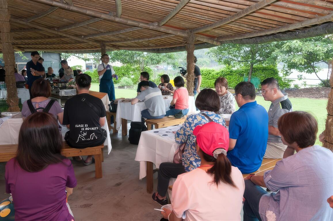 主廚講解三道菇類料理