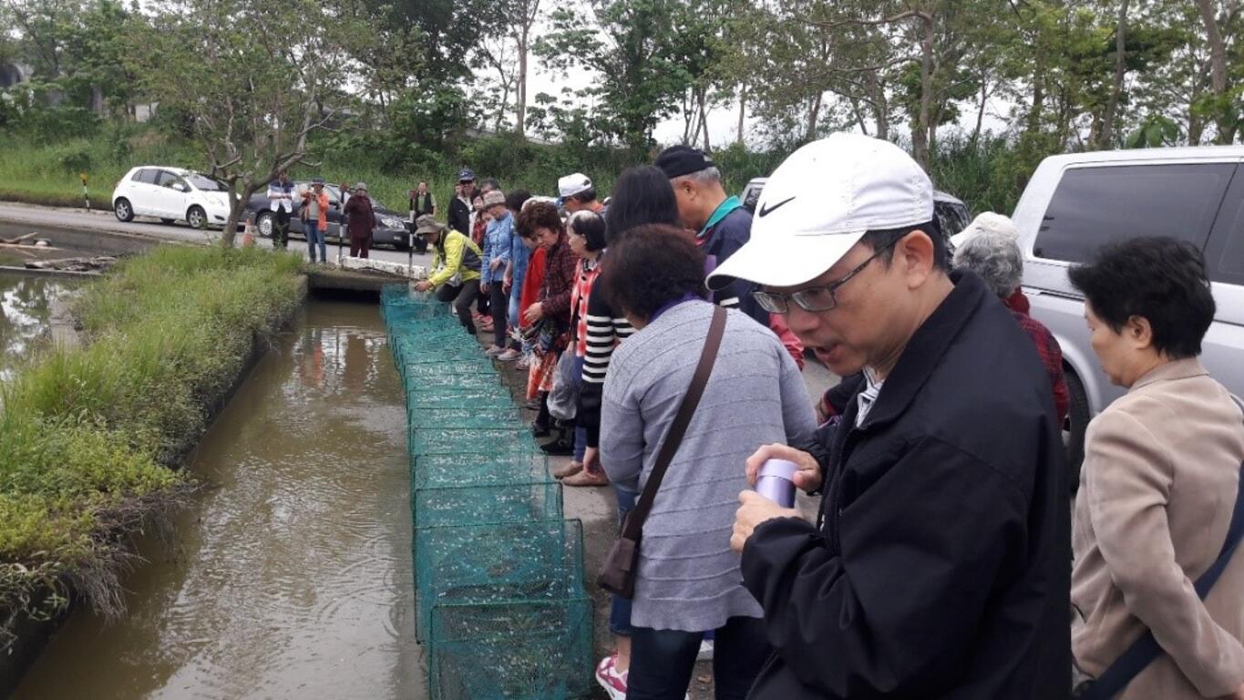 冬山河流域豐富魚類捕魚樂趣