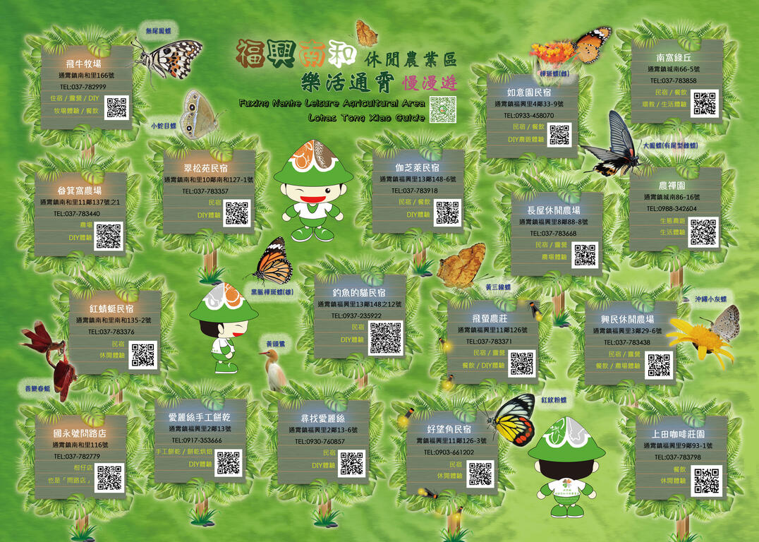 樂活通霄慢漫遊業者資訊