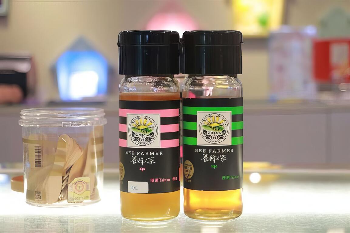 圖說：蜂采館的蜂蜜產品