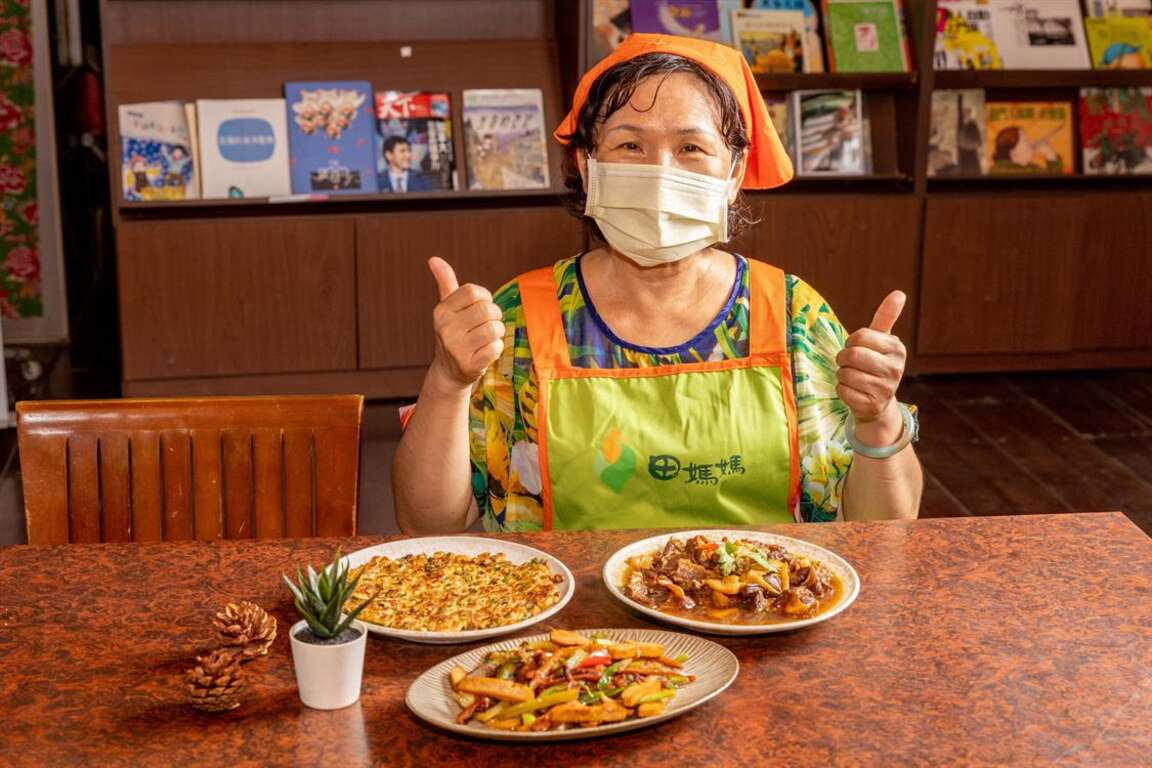 帶給食客道地客家味的田媽媽