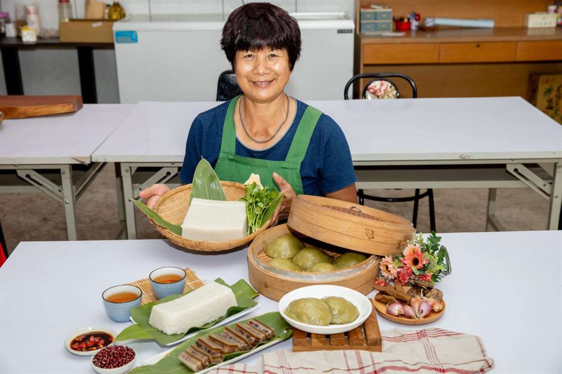 田媽媽純手工且使用天然食材製作的米食點心