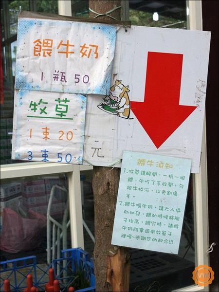 餵牛須知(牛奶及牧草的價位)。