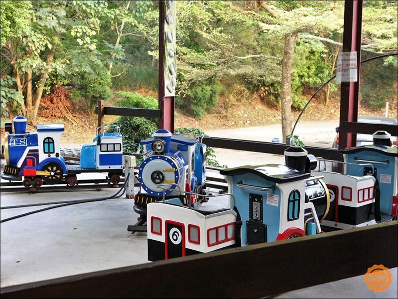 吸引小朋友眼光的小火車。