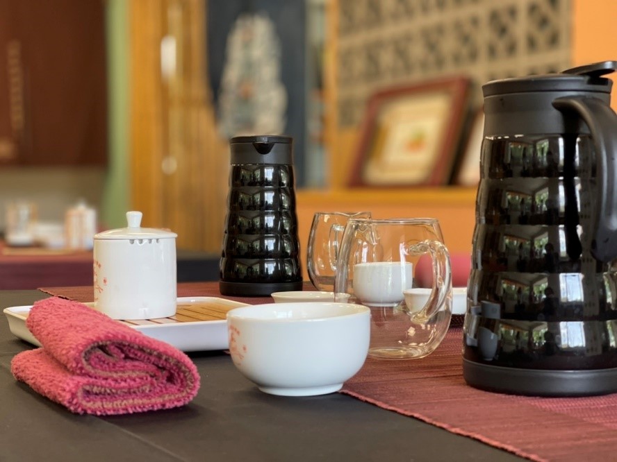 品茶過程是具有儀式感的茶道藝術。