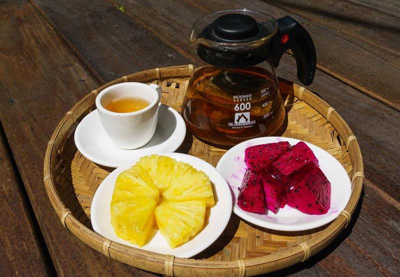 享受自己揮汗收穫的甜美果實。