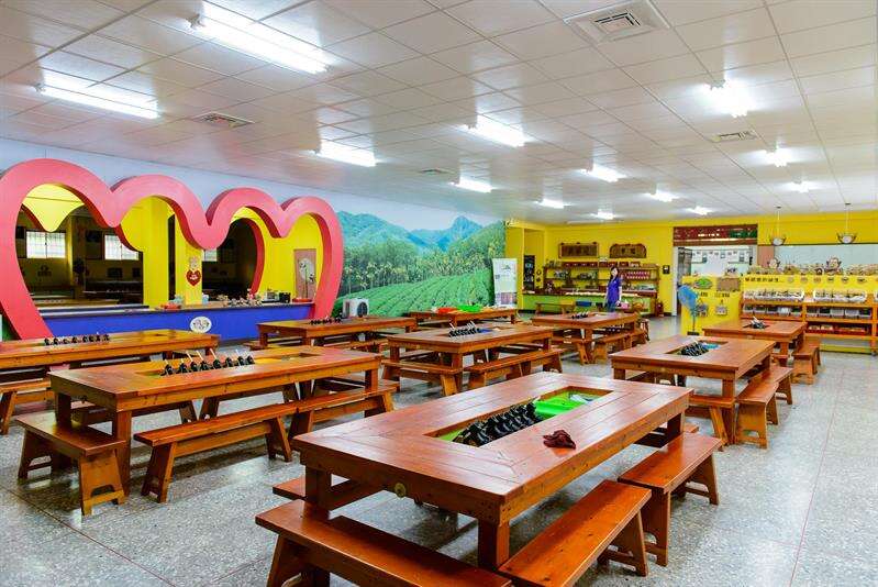 可容納近百人的活動體驗區。