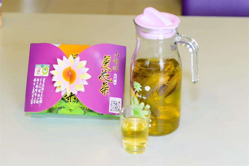 有機蓮花茶禮盒。