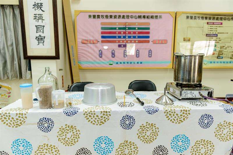 體驗釀製過程所須的工具及食材。