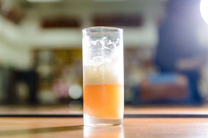 加熱的過程中，農場會提供已經釀造完成的啤酒。