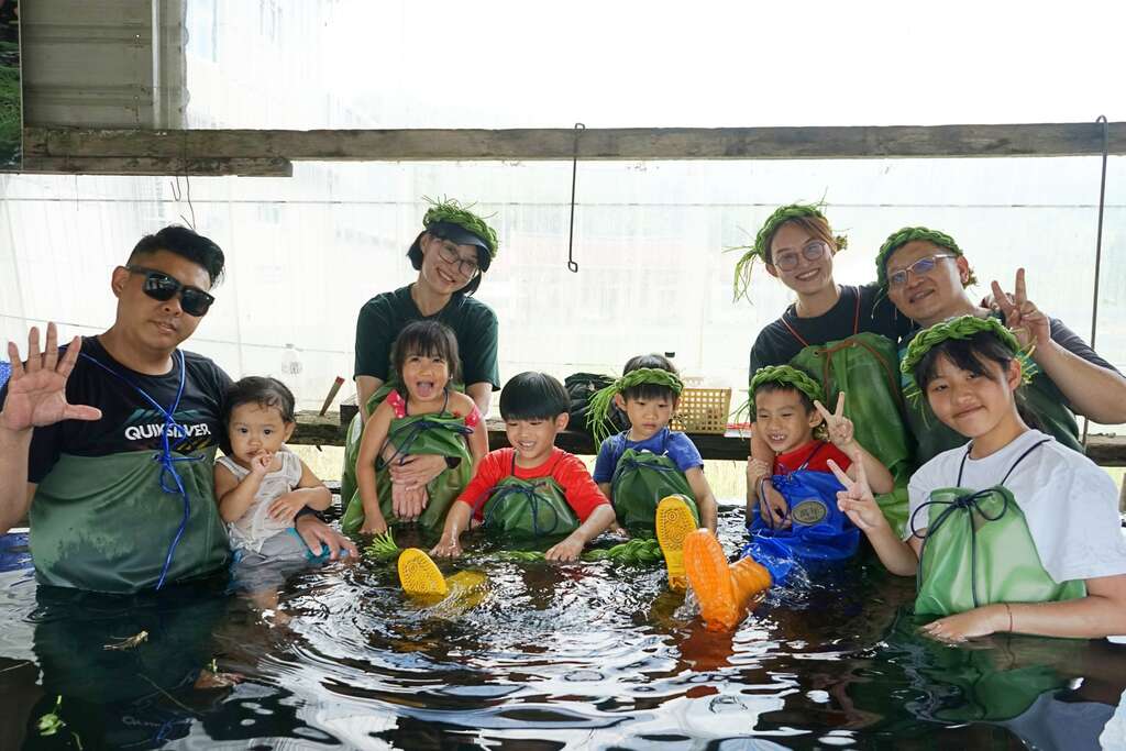 洗野蓮的活動一年四季都適合體驗