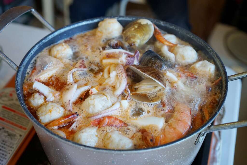 飯湯料理即將完成