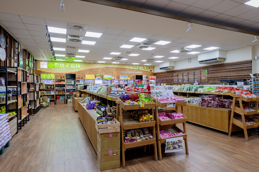 米國選校有多種米食與農產品可以選購