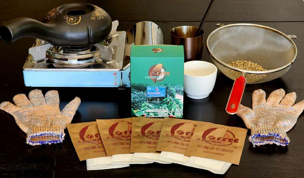 台灣金石咖啡休閒農場咖啡烘焙DIY