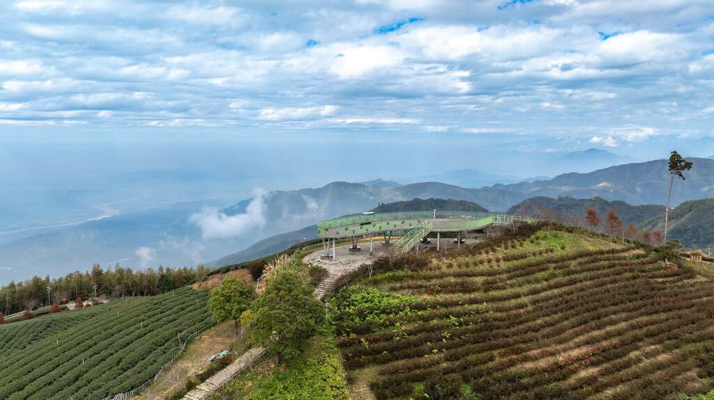 雲嶺之丘周邊眺望的景觀壯闊
