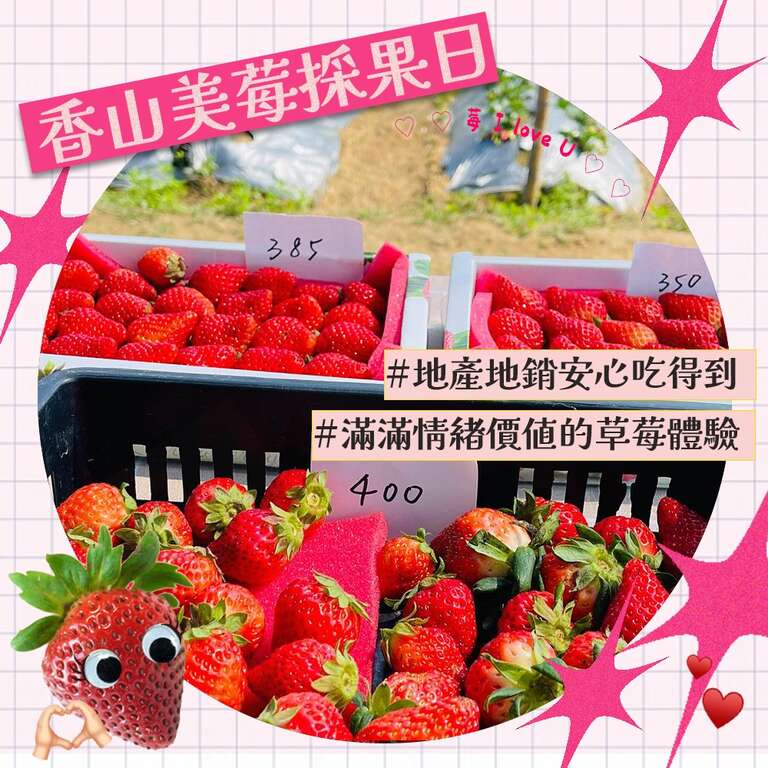 地產地銷好安心。草莓吃的到_圖片來源自孢子蒝 LivelyLand