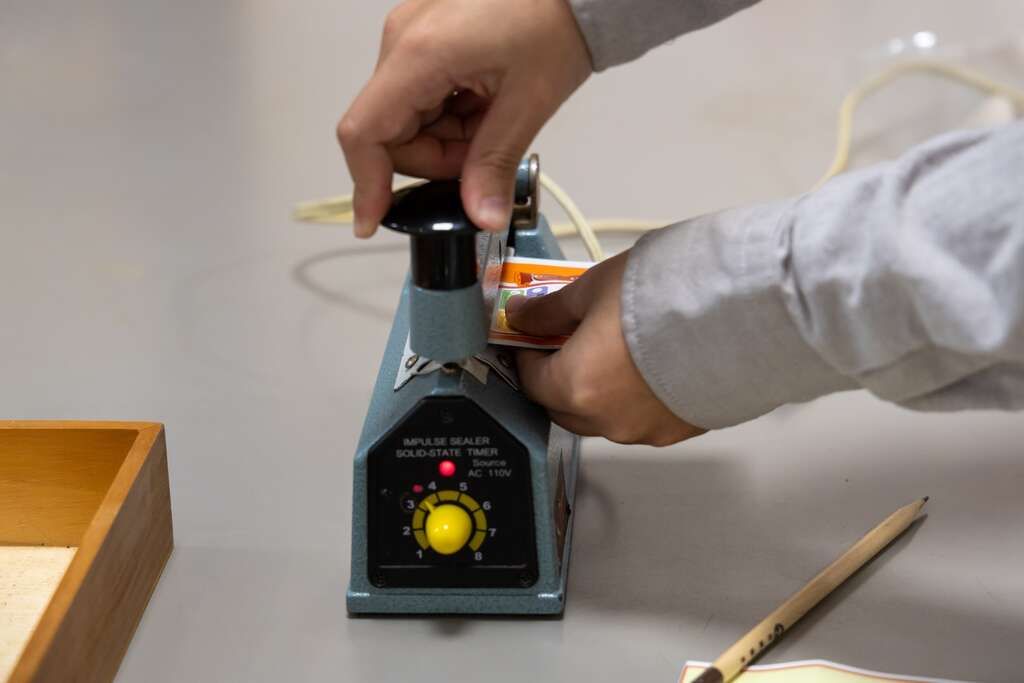 親手製作茶包，成為小小製茶師