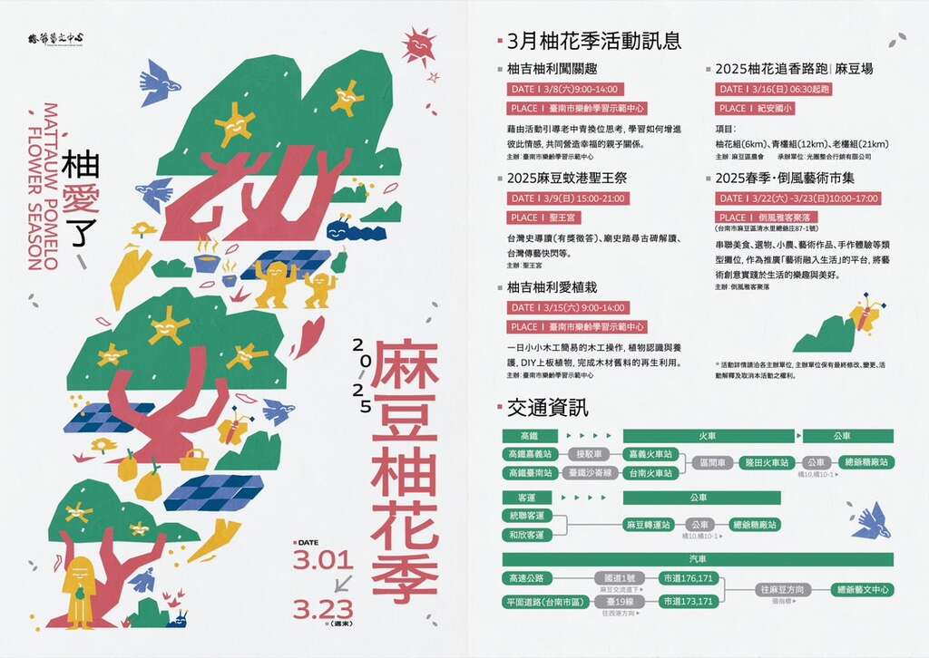 2025麻豆柚花季活動訊息_圖片取自台南市政府文化局