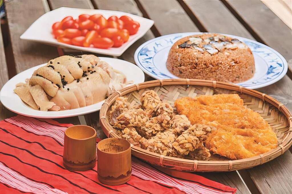 01採用在地食材，美味可口的泰雅風味餐。