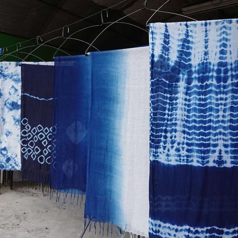 染布成品__圖片取自花東縱谷國家風景區管理處