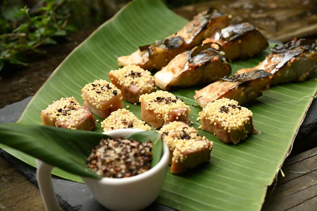 脆小米香豬肉佐馬告鹽_取自綠媒體