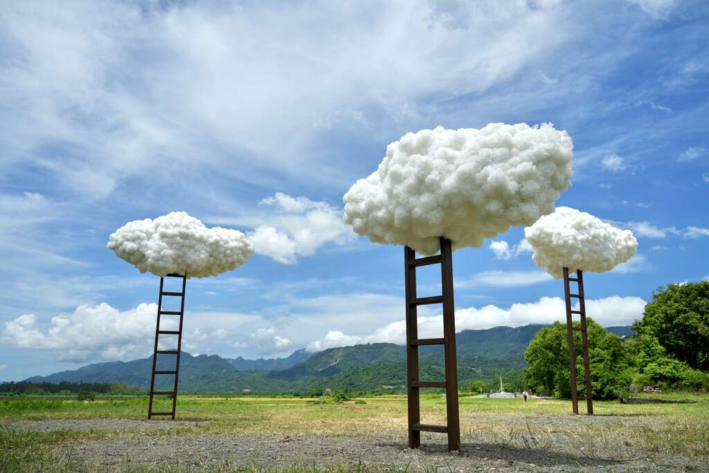 飄飄雲朵-圖片來源：萬物糧倉大地慶典