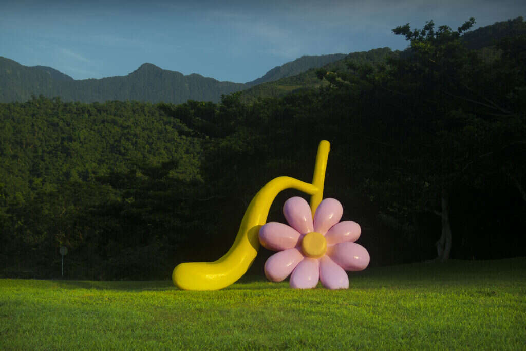 畫花-圖片來源：萬物糧倉大地慶典