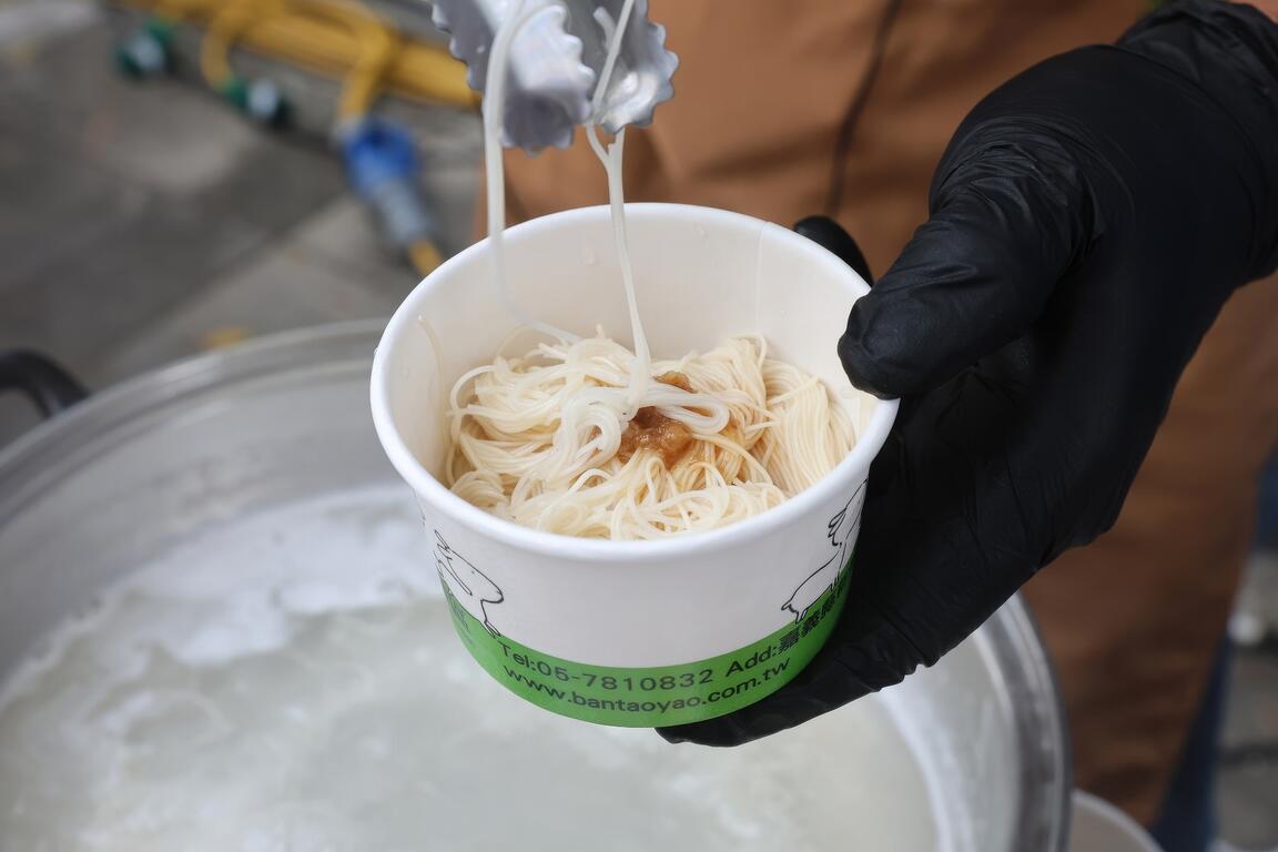 麵線試吃
