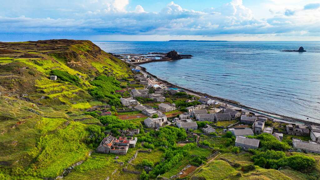 東嶼坪嶼空拍，東福海上育樂提供