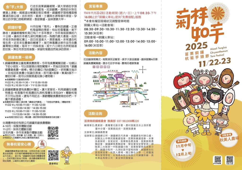 2025苗栗銅鑼杭菊芋頭節_取自花現銅鑼FB