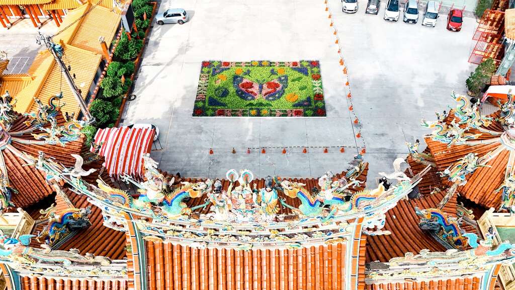 2025南投花卉嘉年華_大型花毯_取自南投縣政府FB