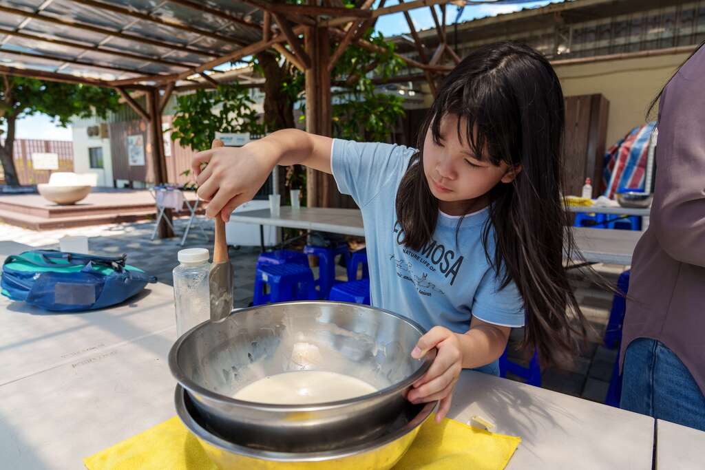 田野勤學-夏季手炒冰體驗