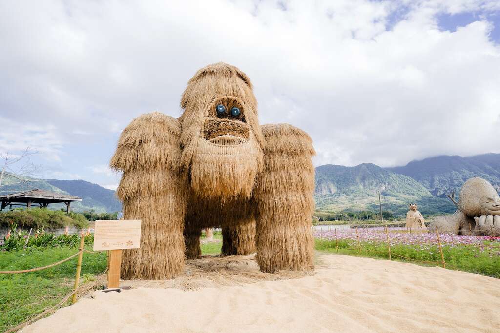 富里稻草藝術季2026作品_取自花蓮縣富里鄉農會FB
