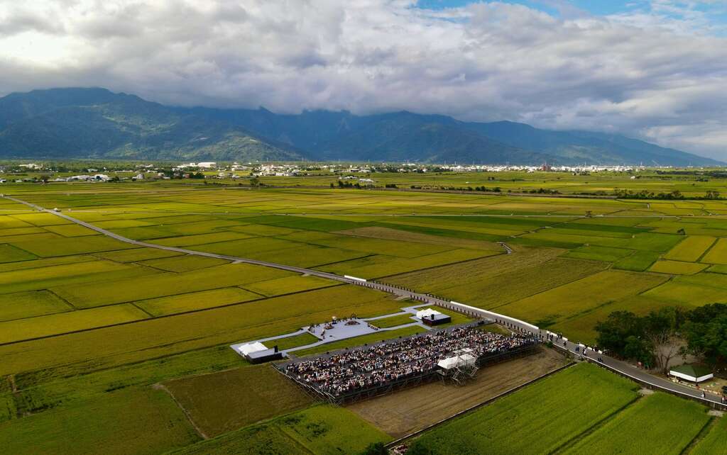 池上秋收稻穗藝術節_取自台灣好基金會FB