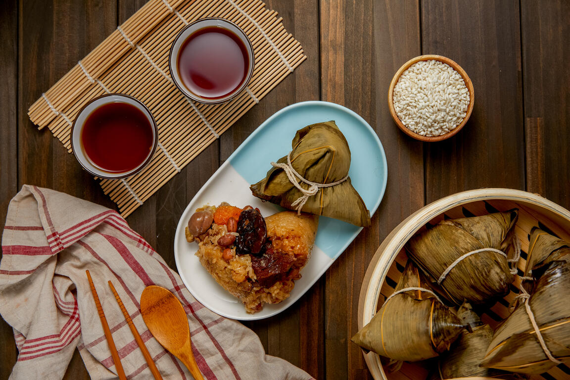 餡料滿滿的福粽