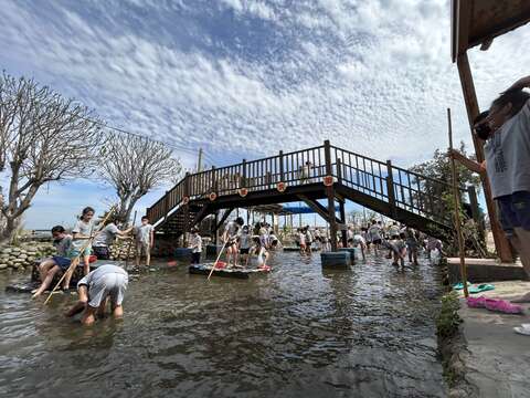 摸蛤兼洗褲農場