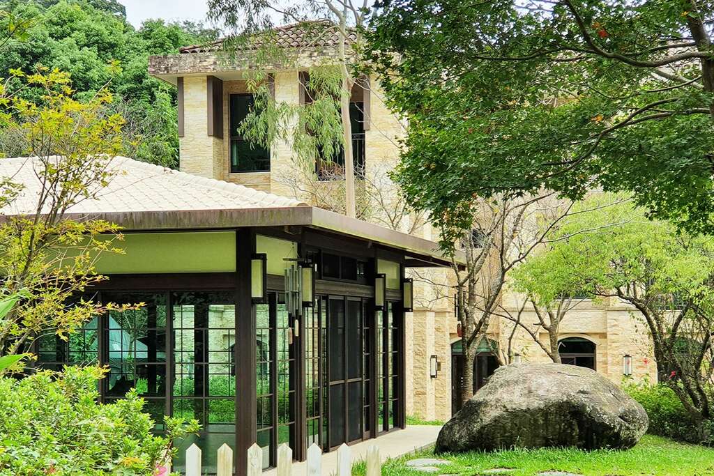 福田園教育休閒農場內，菁礐溪流經，生態豐富。（圖片來源：農遊超市）