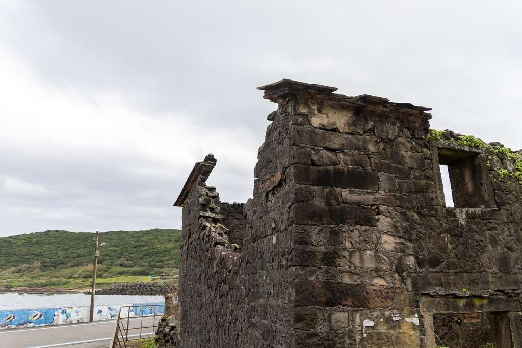 當地居民建造的石頭屋