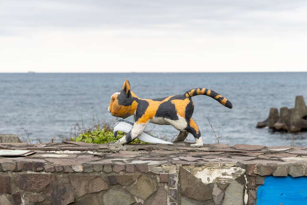 卯澳社區的貓咪裝置藝術