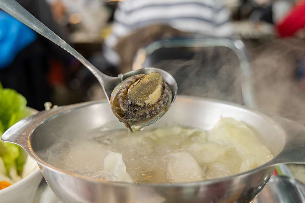 汆燙45秒的海鮮